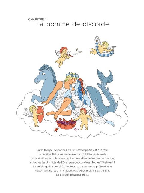 Aperçu de l'album La Mythologie en Bd tome 9 - La Guerre de Troie