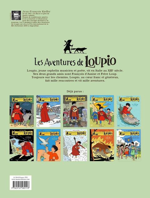 Aperçu de l'album Les Aventures de Loupio tome 10 - Vers Jérusalem