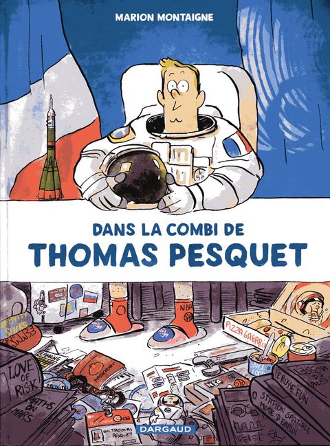 Couverture de l'album Dans la combi de Thomas Pesquet tome 1