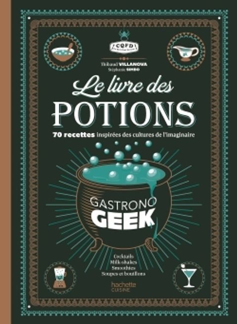 Couverture de l'album Le livre des potions par Gastronogeek