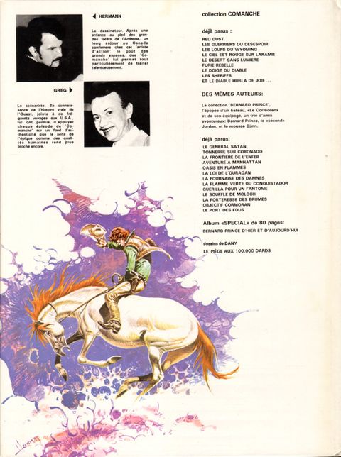 Aperçu de l'album Comanche tome 5 - Le Désert sans Lumière