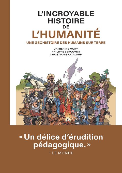 Couverture de l'album L'Incroyable histoire de l'humanité