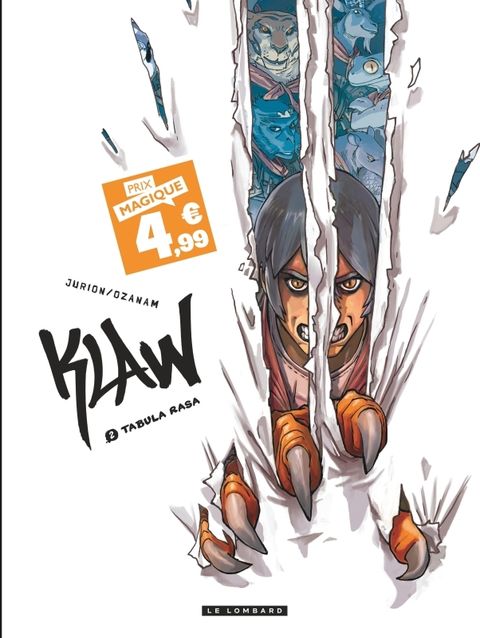 Couverture de l'album Klaw - Tome 2 - Tabula Rasa / Edition spéciale (Indispensables 2024)