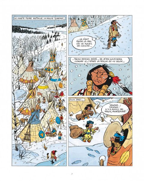 Aperçu de l'album Yakari et ses Amis Animaux tome 5 - L'Ami des Loups