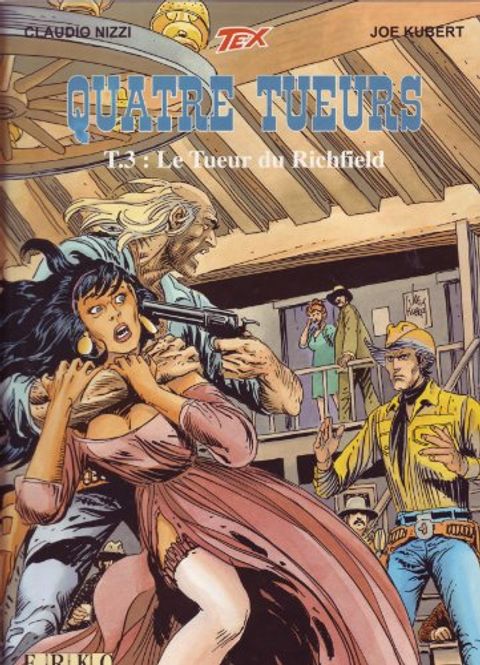 Couverture de l'album Quatre Tueurs, Tome 3 : le Tueur de Richfield