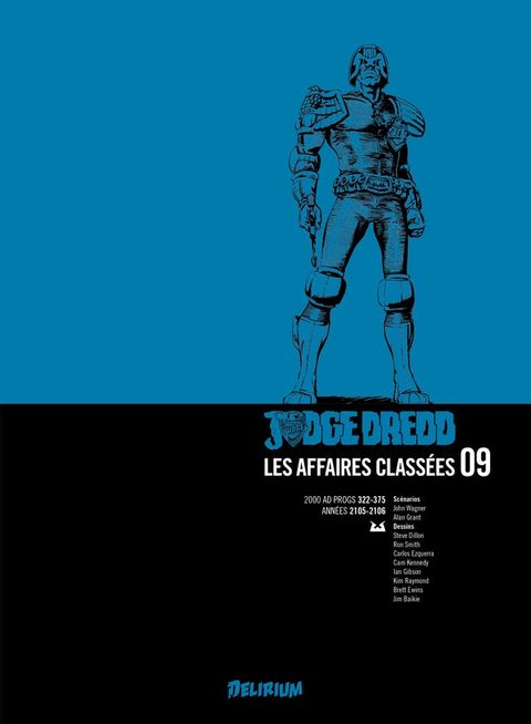 Couverture de l'album Judge Dredd, les Affaires Classées