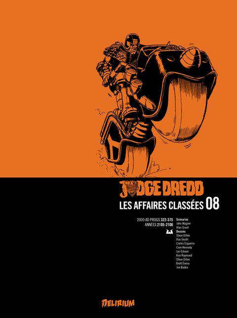Couverture de l'album Judge Dredd, les Affaires Classées