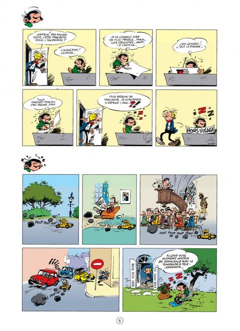 Aperçu de l'album Gaston (2009) tome 18 - Gaffes en Pagaille