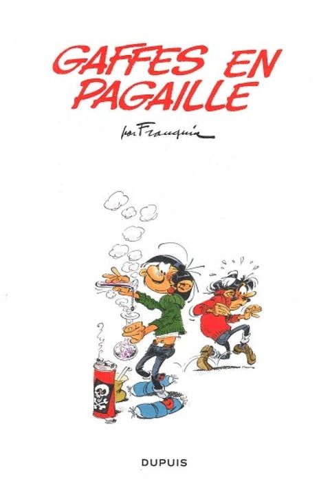 Aperçu de l'album Gaston (2009) tome 18 - Gaffes en Pagaille