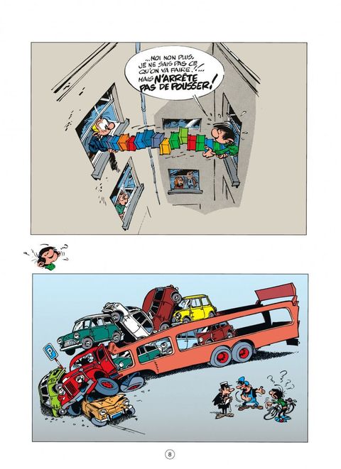 Aperçu de l'album Gaston (2009) tome 18 - Gaffes en Pagaille