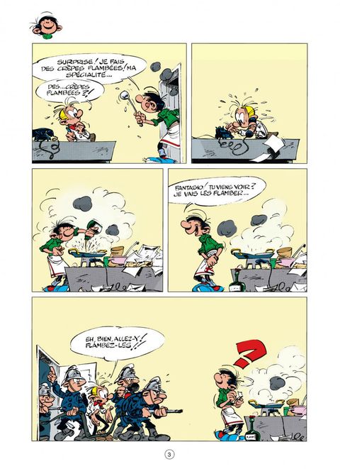 Aperçu de l'album Gaston (2009) tome 18 - Gaffes en Pagaille
