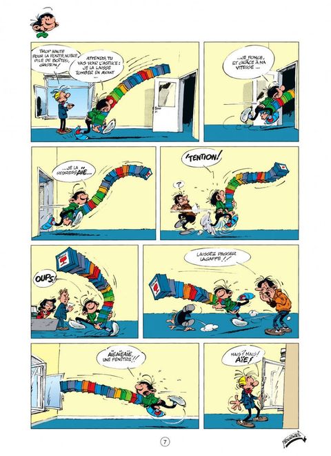 Aperçu de l'album Gaston (2009) tome 18 - Gaffes en Pagaille