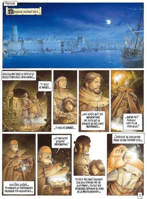 Aperçu de l'album La Conjuration d'Opale tome 1 - Le Serment