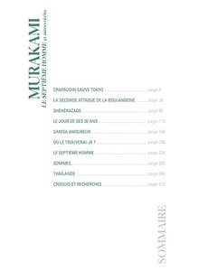 Aperçu 6 de l'album Murakami - LE SEPTIÈME HOMME ET AUTRES RÉCITS