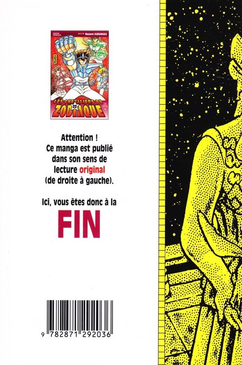 Aperçu de l'album Les Chevaliers du Zodiaque tome 22