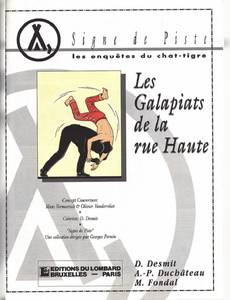 Aperçu 3 de l'album Signe de Piste - Les Enquêtes du Chat-Tigre tome 1 - Les Galapiats de la Rue Haute