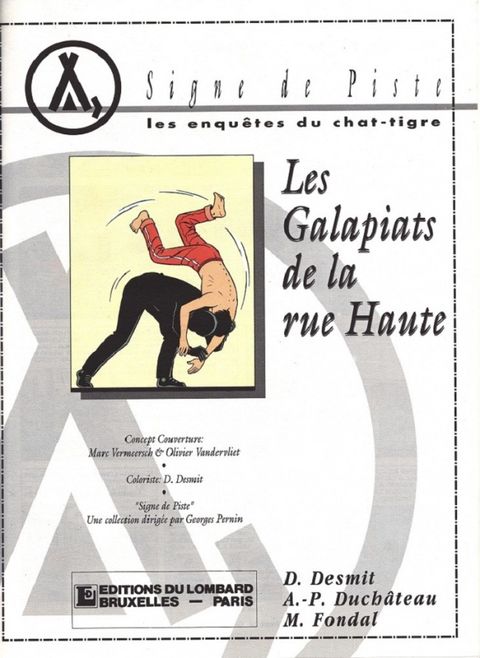 Aperçu de l'album Signe de Piste - Les Enquêtes du Chat-Tigre tome 1 - Les Galapiats de la Rue Haute