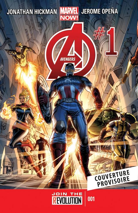 Couverture de la série Avangers by Jonathan Hickman