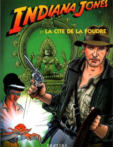 Couverture de l'album Indiana Jones et la cité de la foudre