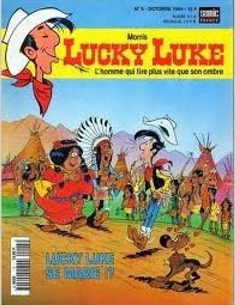 Couverture de l'album Lucky Luke se marie !?