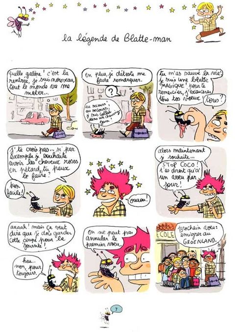 Aperçu de l'album Eddy Milveux tome 1 - Attention, Blatte Magique !