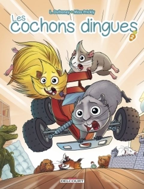 Couverture de l'album Les Cochons Dingues