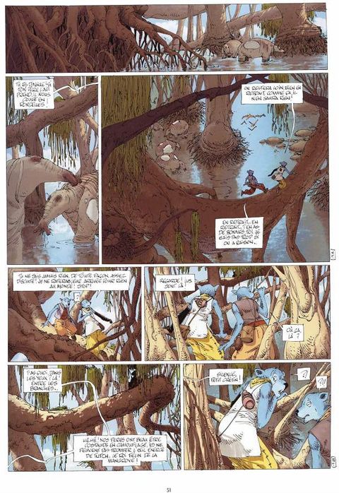 Aperçu de l'album Aberzen tome 2 - Plusieurs Noms pour le Bleu