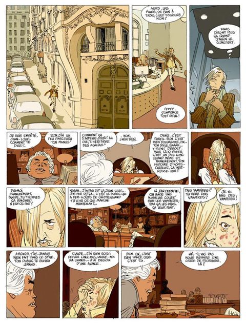 Aperçu de l'album Vampyres Sable Noir tome 2