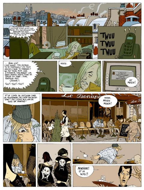 Aperçu de l'album Vampyres Sable Noir tome 2