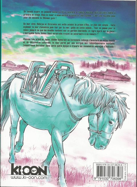Golden Kamui Tome 19 Bubble Comics Et Mangas