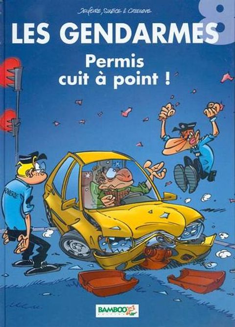 Couverture de l'album Les Gendarmes tome 8 - Permis cuit à point !