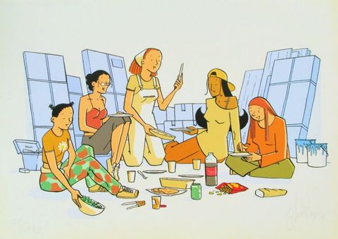 Aperçu de l'album Les Filles tome 2 - Papier Peint