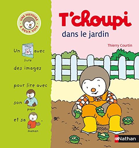 Couverture de l'album T'choupi dans le Jardin