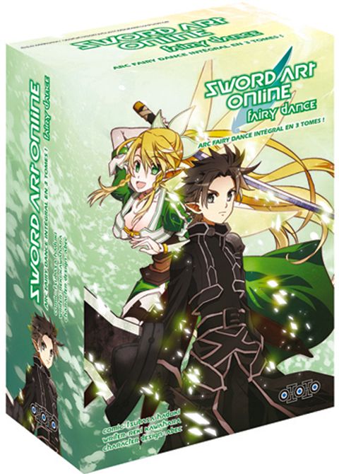 Couverture de l'album Sword Art Online : Fairy Dance (coffret Tomes 1 à 3)