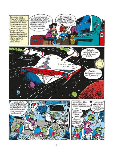 Aperçu de l'album Le Scrameustache tome 8 - La Menace des Kromok