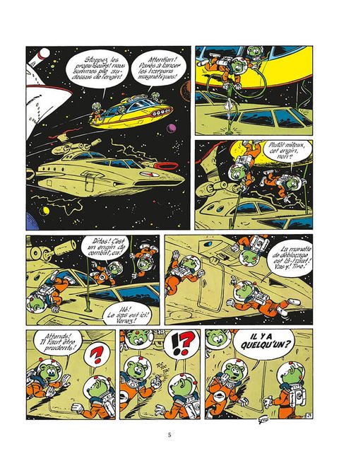 Aperçu de l'album Le Scrameustache tome 8 - La Menace des Kromok