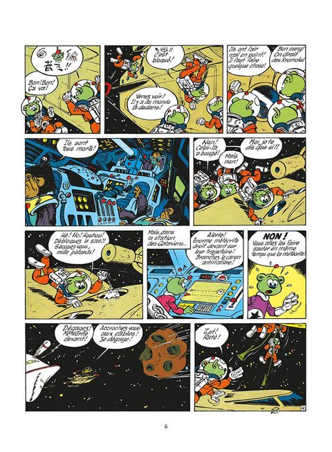 Aperçu de l'album Le Scrameustache tome 8 - La Menace des Kromok