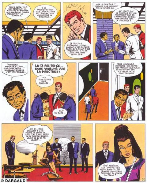 Aperçu de l'album Bob Morane (Dargaud) tome 12 - Les Fils du Dragon