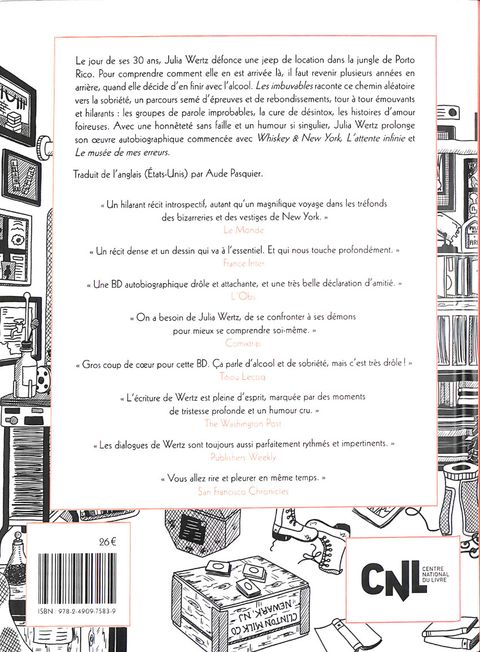 Aperçu de l'album Les imbuvables - Ou comment j'ai arrêté de boire
