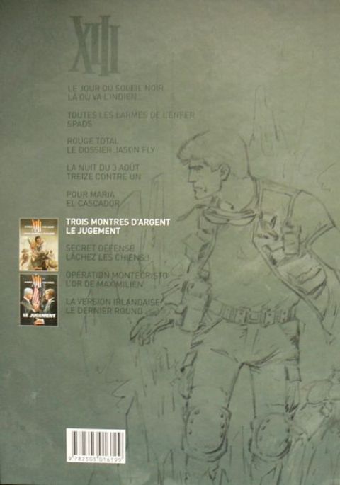 Aperçu de l'album XIII (Int. 2T Le Soir) tome 6 - Trois montres d'argent / Le jugement