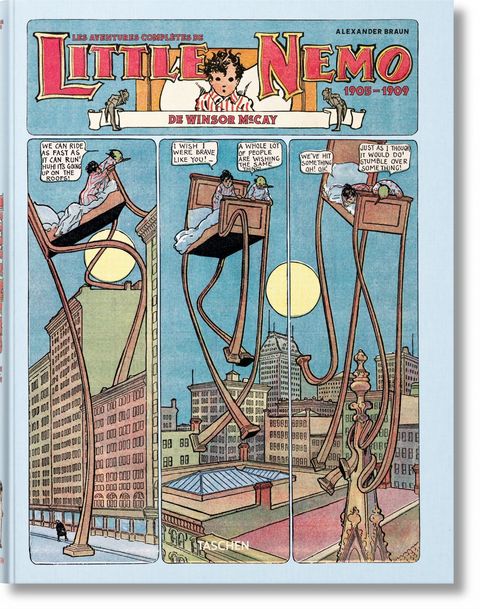 Couverture de l'album Les Aventures Complètes de Little Nemo, de Winsor Mccay - 1905-1927