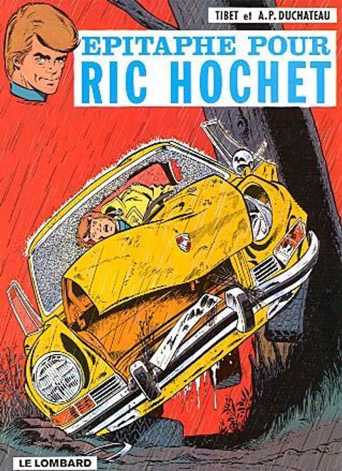 Couverture de l'album Epitaphe pour Ric Hochet