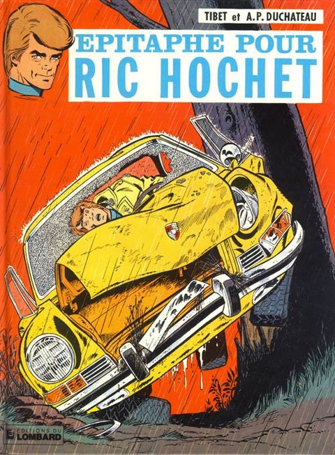 Couverture de l'album Epitaphe pour Ric Hochet