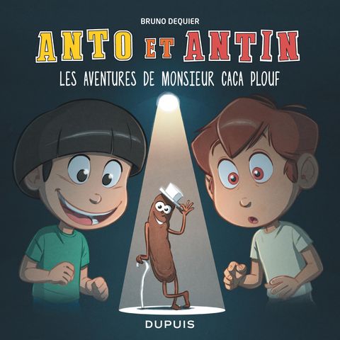 Couverture de l'album Les aventures de monsieur Caca plouf