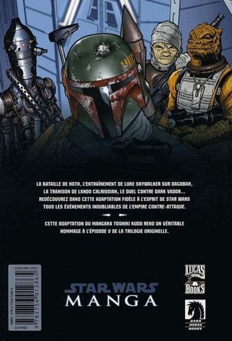 Aperçu de l'album Star Wars Manga tome 3 - L'Empire Contre-Attaque
