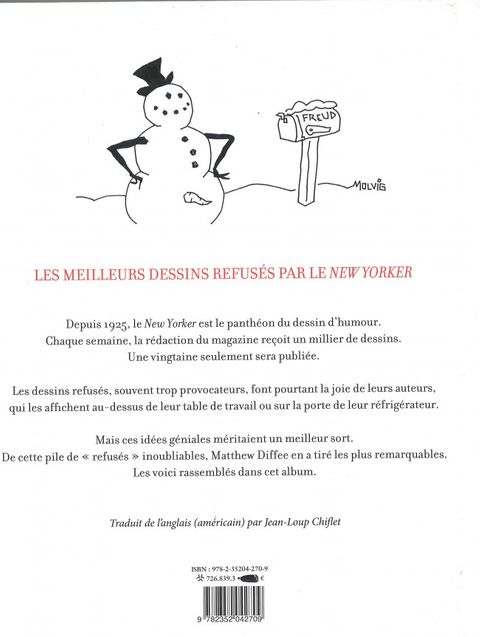 Aperçu de l'album The New-Yorker (Arènes) tome 2 - Dessins refusés