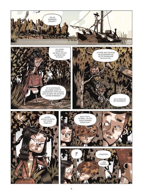 Aperçu de l'album Les Aventures du Jeune Jules Verne