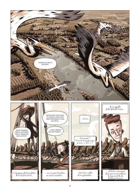 Aperçu de l'album Les Aventures du Jeune Jules Verne