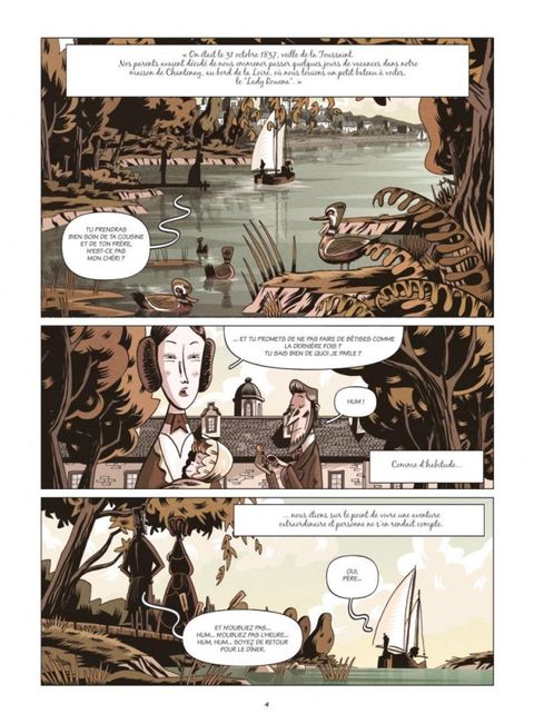 Aperçu de l'album Les Aventures du Jeune Jules Verne