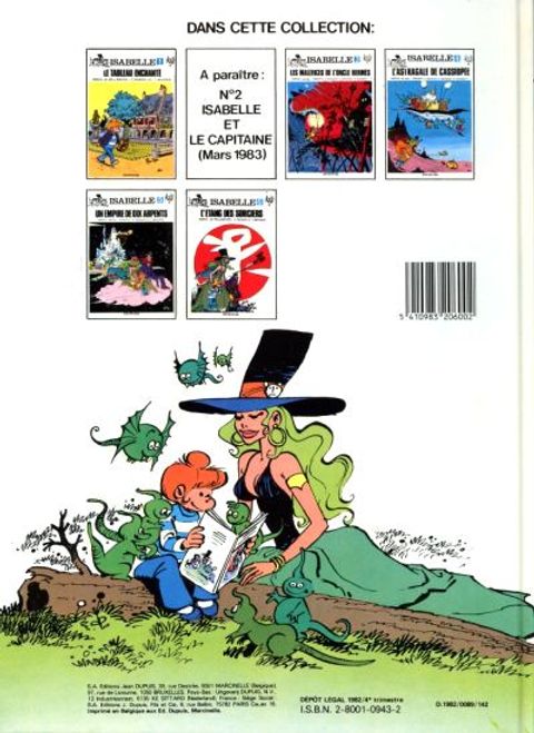Aperçu de l'album Isabelle tome 1 - Le Tableau enchanté